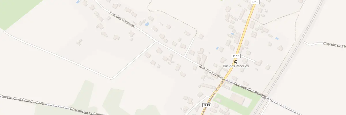 Plan du 143 Rue des Racques à Jaux