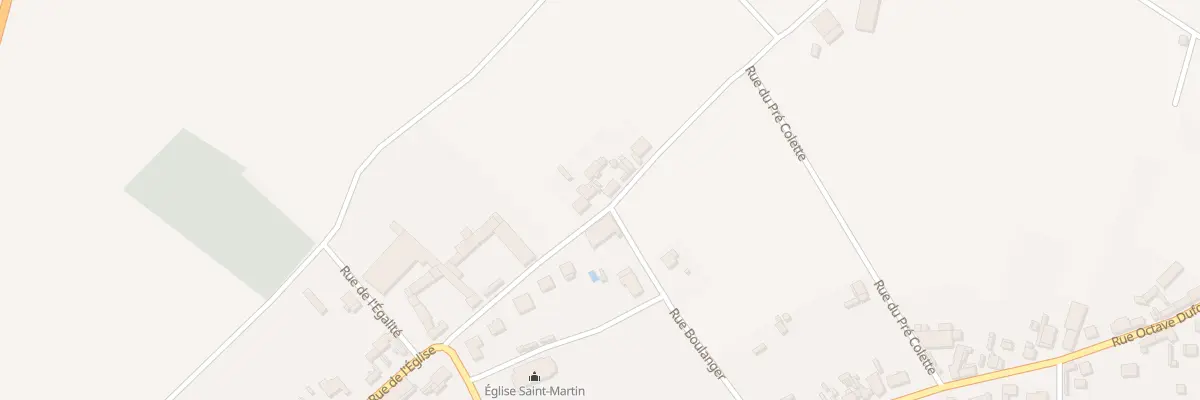 Plan du 16 Rue Maubuisson à Beuvraignes