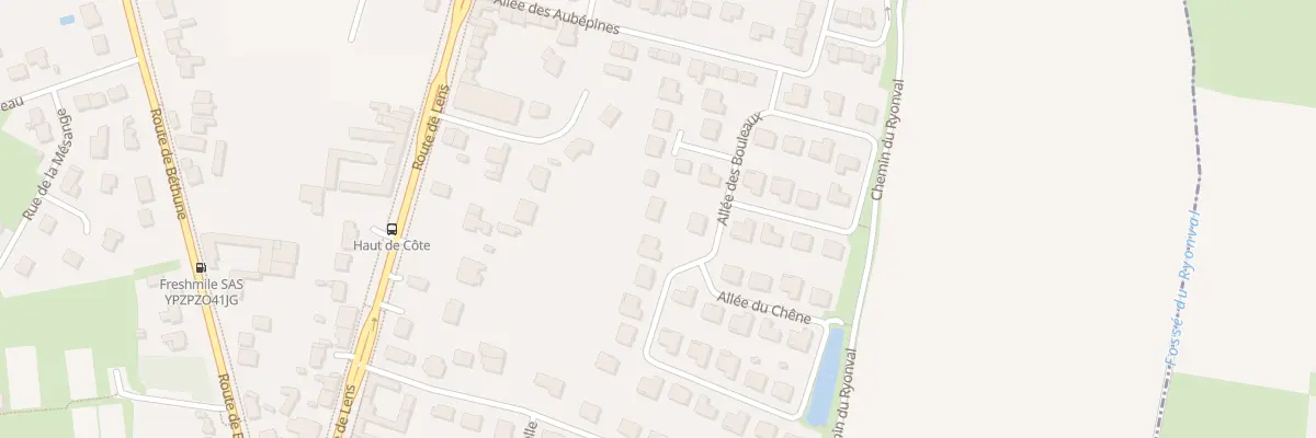 Plan du 5 All Bouleaux à Sainte-Catherine
