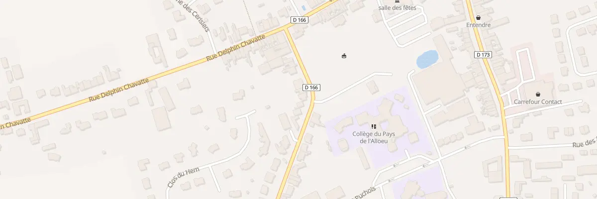 Plan du 14 Rue du Hem à Laventie