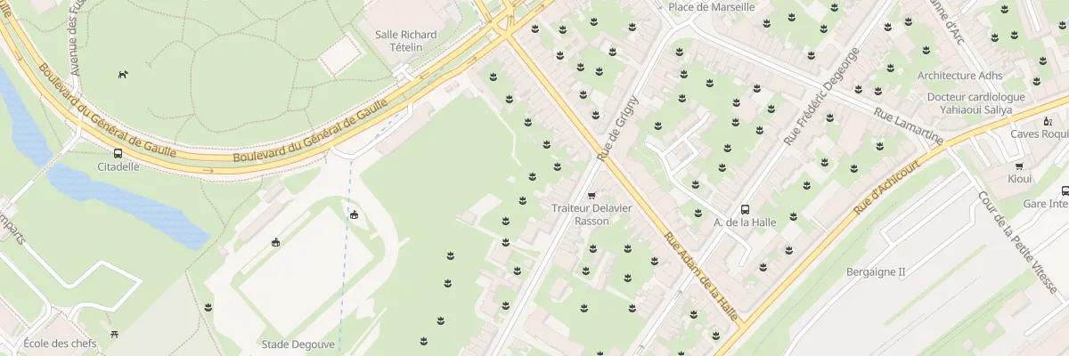 Plan du 24 Rue de Grigny à Arras