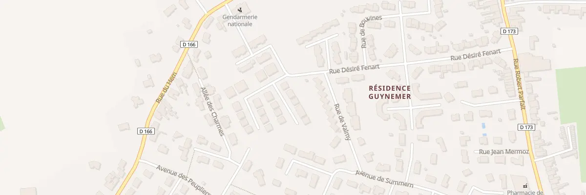 Plan du 45 Rue Désiré Fénart à Laventie
