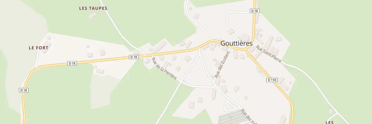 Plan du 5243 Le Bourg à Gouttières