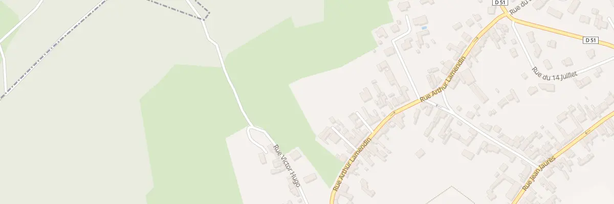 Plan du 3 Rue Arthur Lamendin à Givenchy-en-Gohelle