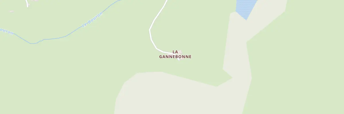 Plan du 5065 La Garenne à La Crouzille