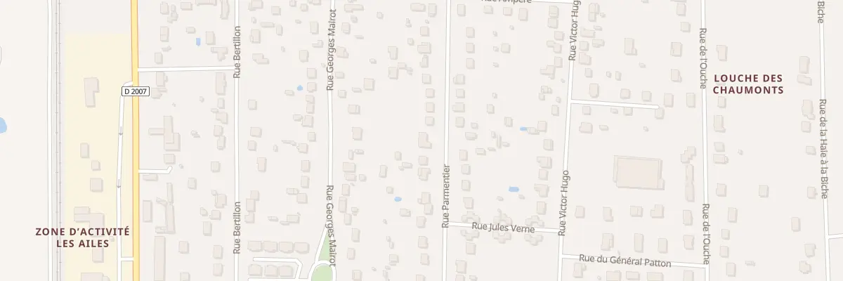 Plan du 18 Rue Parmentier à Dordives