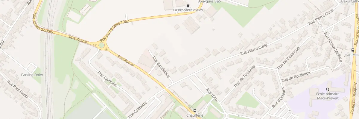 Plan du 86 Rue Pierre Curie à Achicourt