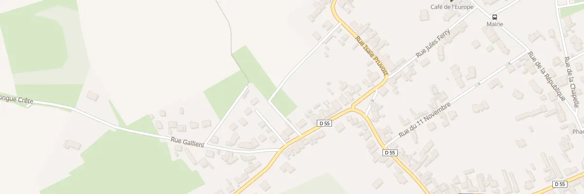 Plan du 18 Rue Casimir Beugnet à Givenchy-en-Gohelle