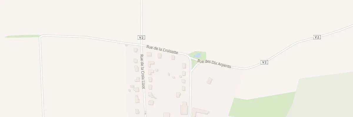 Plan du 1 Rue de la Croisette à Fresnoy-le-Luat