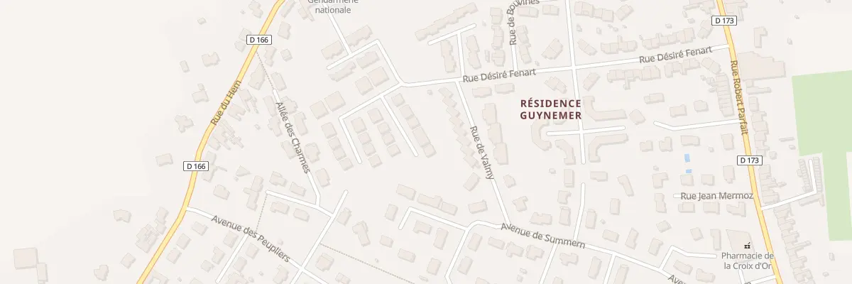 Plan du 51 Rue Désiré Fénart à Laventie