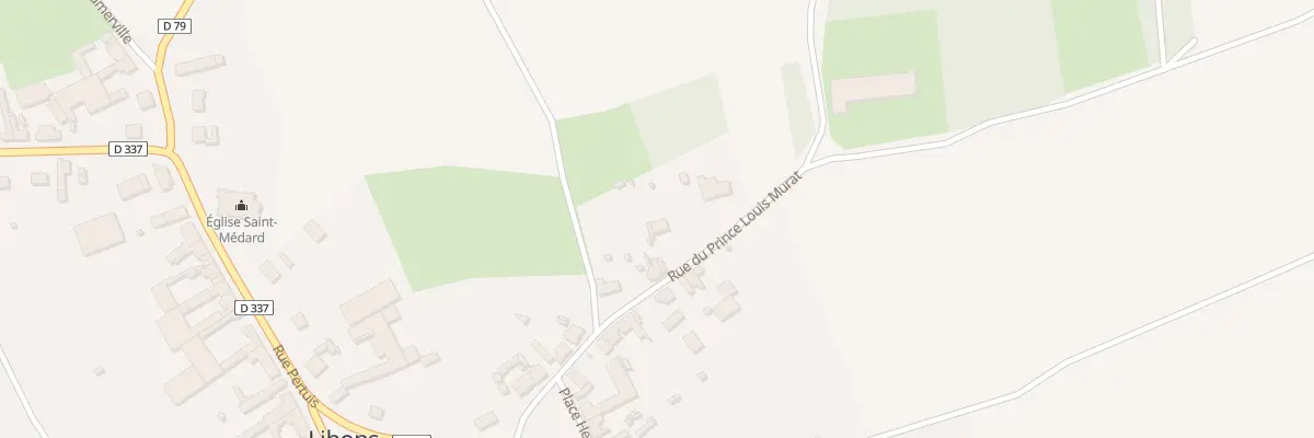 Plan du 15 Rue du Prince Louis Murat à Lihons