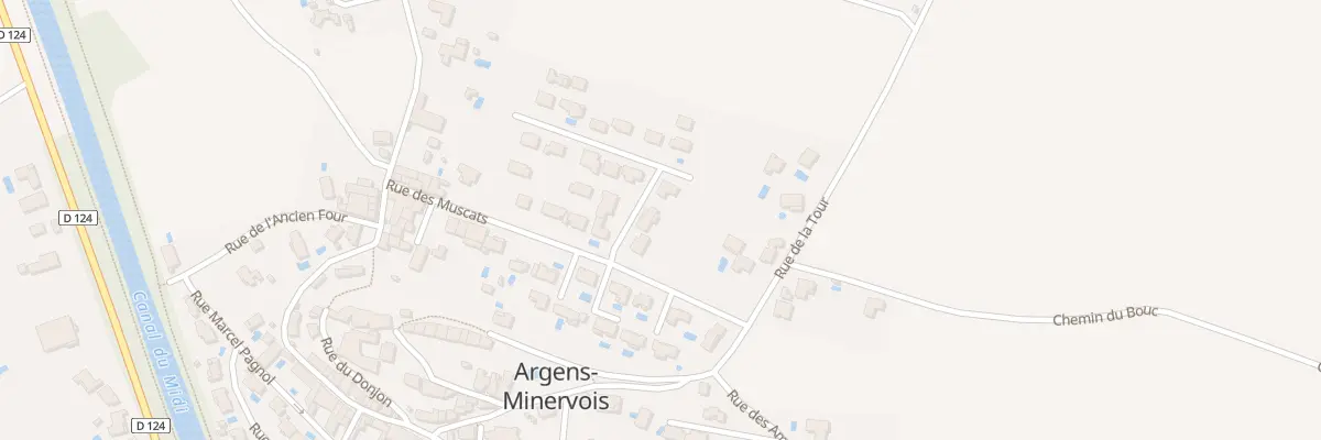 Plan du 4 Rue Simone Veil à Argens-Minervois