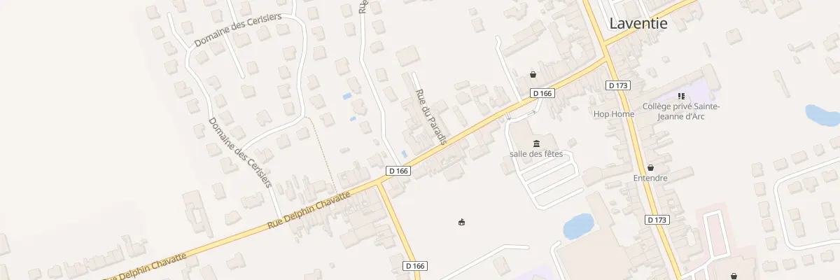 Plan du 38 Rue Delphin Chavatte à Laventie