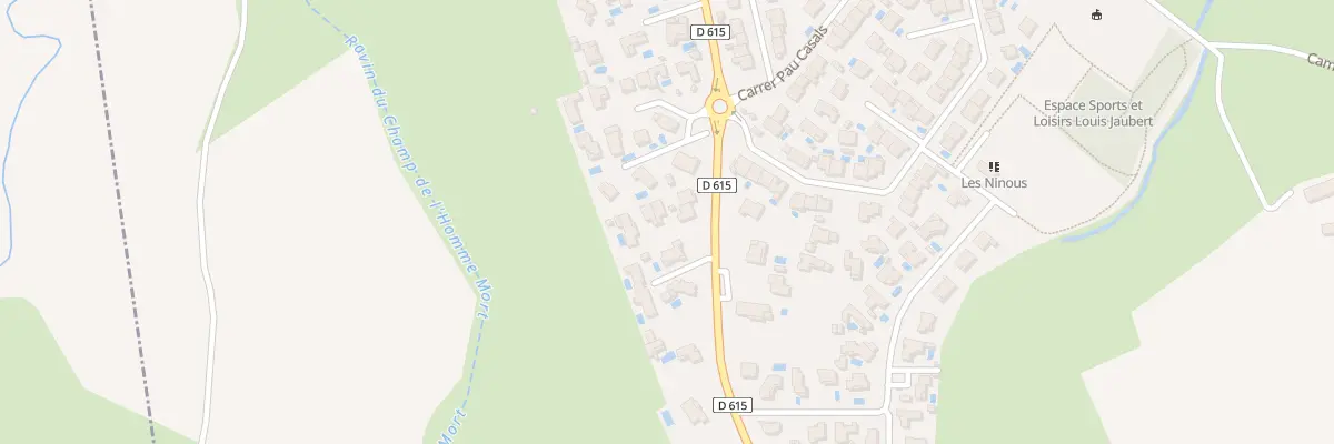 Plan du 9001 Les Feixes à Llupia