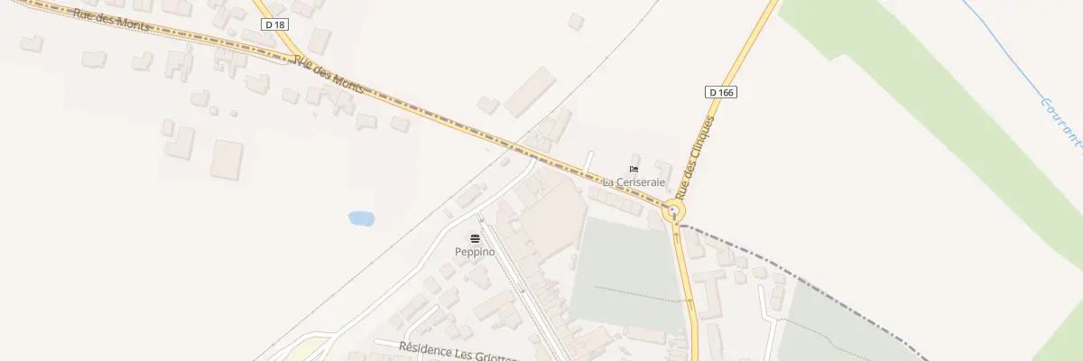 Plan du 25 Rue des Clinques à Laventie