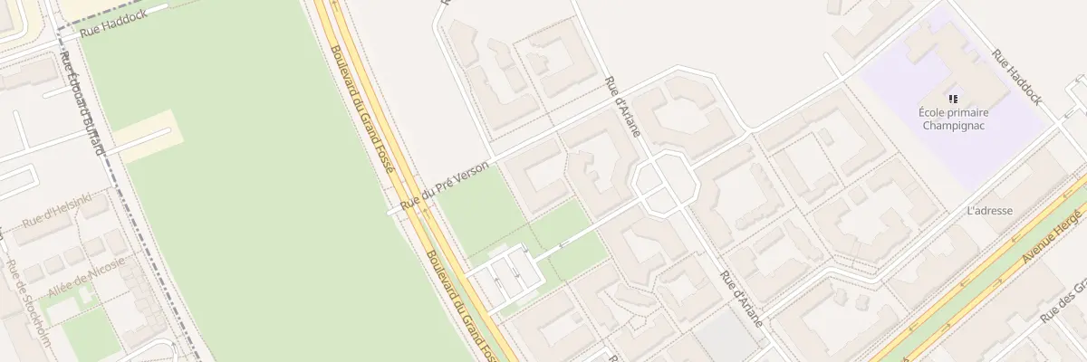 Plan du 5 Rue du Pré Verson à Chessy