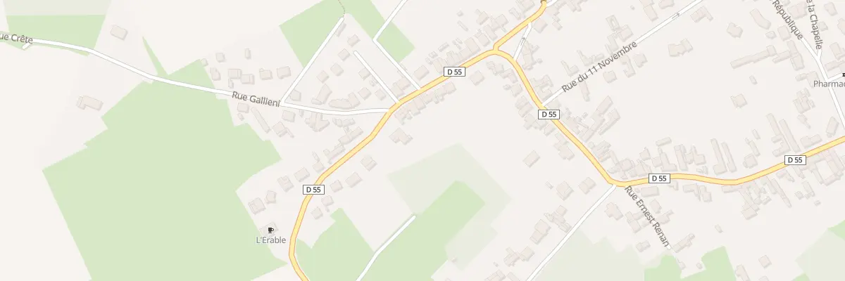 Plan du 11 Rue Casimir Beugnet à Givenchy-en-Gohelle
