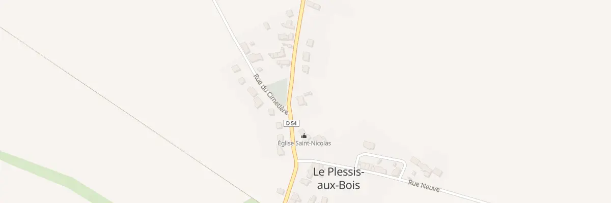 Plan du 15 Rue de Cuisy au Plessis-aux-Bois