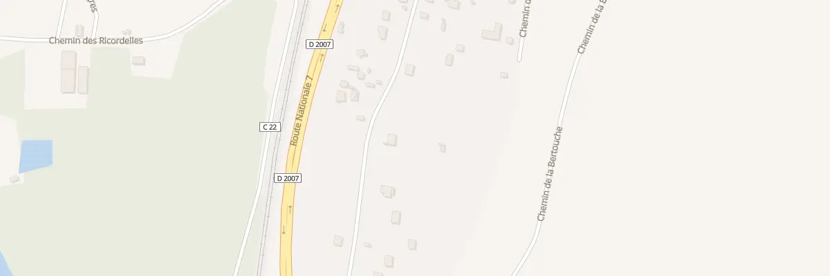 Plan du 25 Rue du Clos des Deux Routes à Fontenay-sur-Loing
