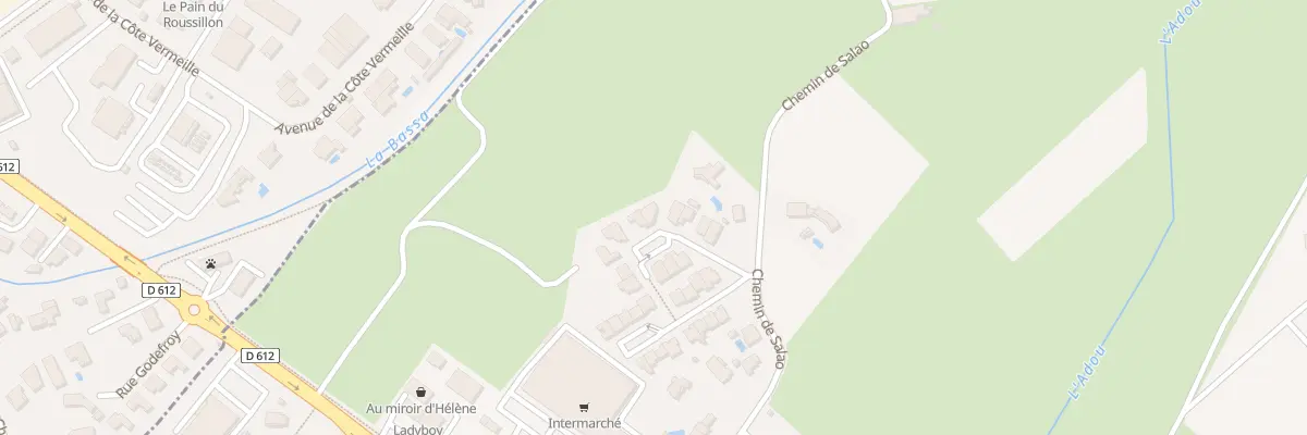 Plan du 10 Rue Général de Gaulle à Llupia