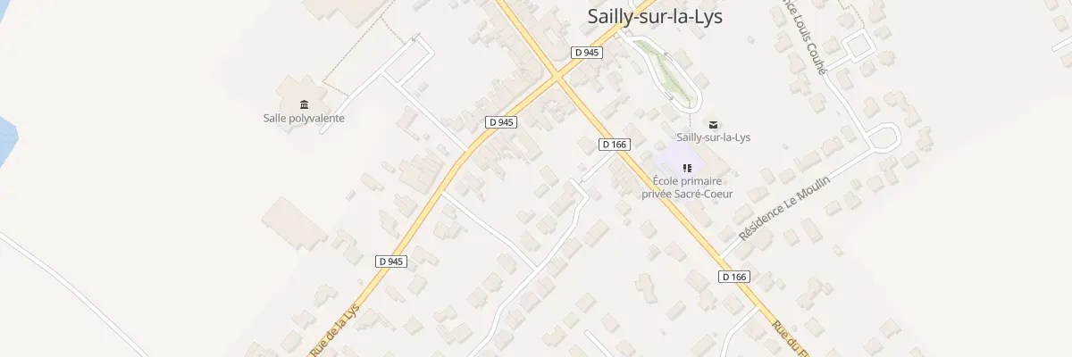 Plan du 936 Rue de la Lys à Sailly-sur-la-Lys