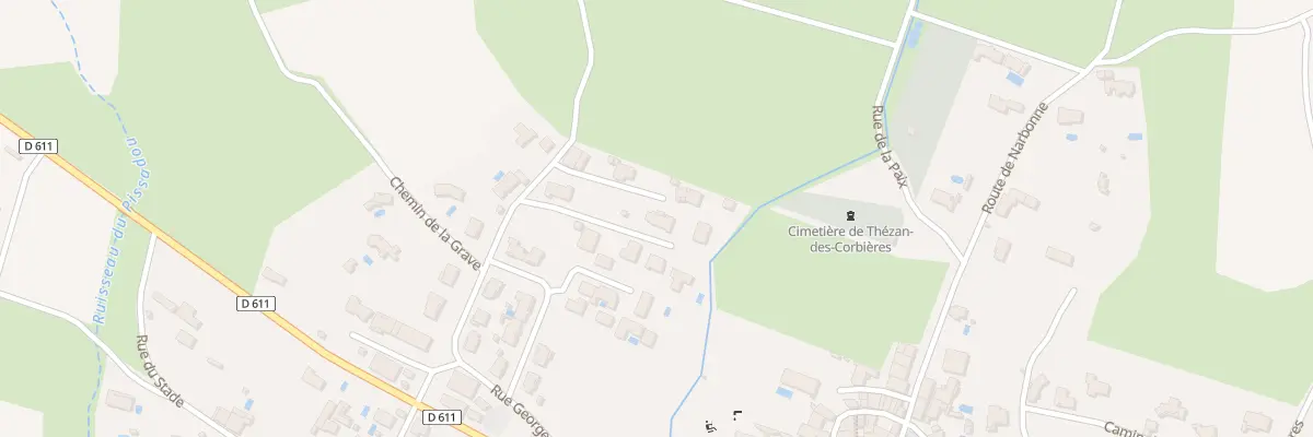 Plan du 3 Imp du Tennis à Thézan-des-Corbières