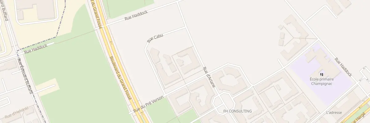 Plan du 34 Rue d’Ariane à Chessy
