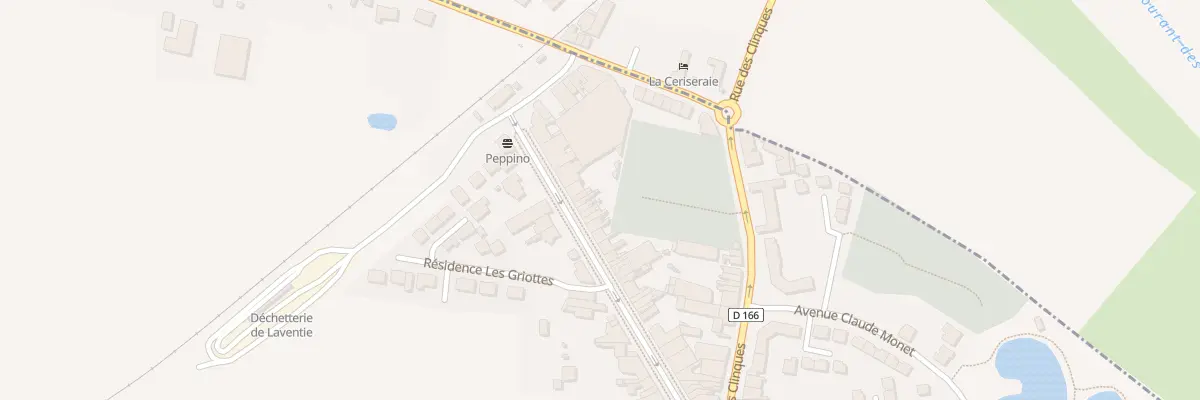 Plan du 11 Rue de la Gare à Laventie
