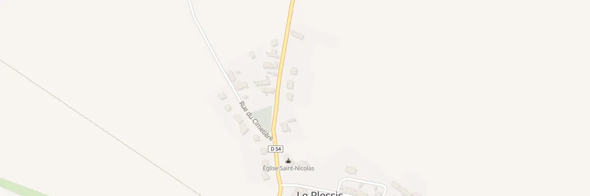 Plan du 11 Rue de Cuisy au Plessis-aux-Bois