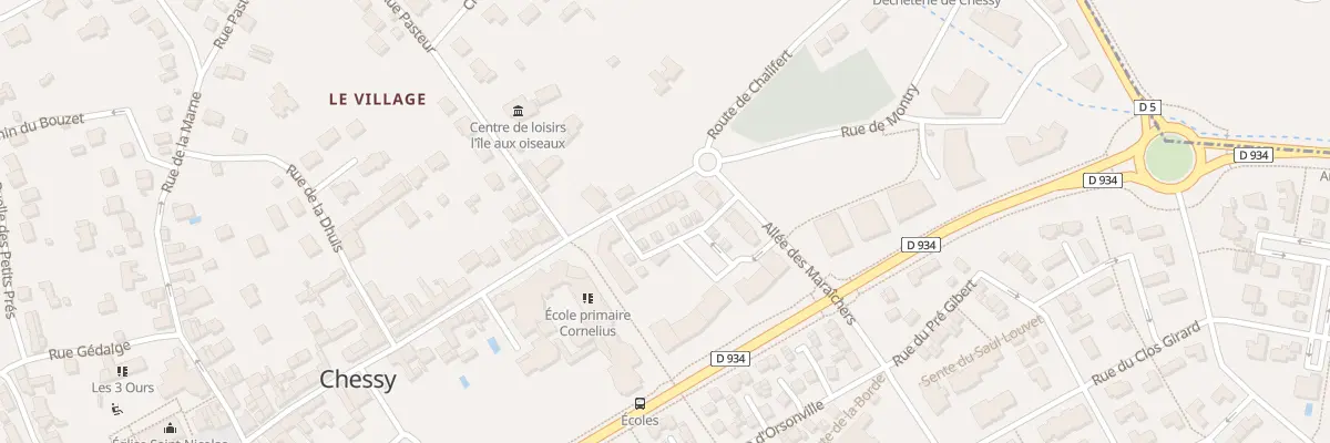 Plan du 60 Rue Charles de Gaulle à Chessy