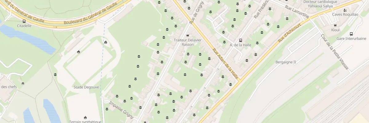Plan du 33 Rue de Grigny à Arras