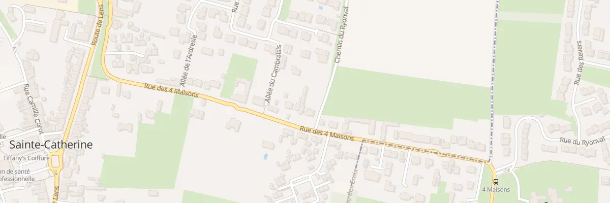 Plan du 53 Rue des Quatre Maisons à Sainte-Catherine