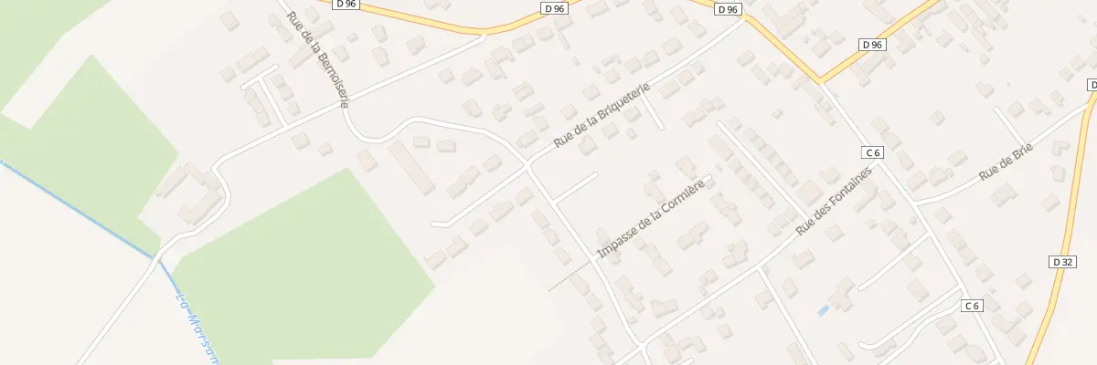 Plan du 6 Rue de la Briqueterie à Liverdy-en-Brie