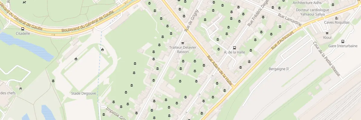 Plan du 27 Rue de Grigny à Arras
