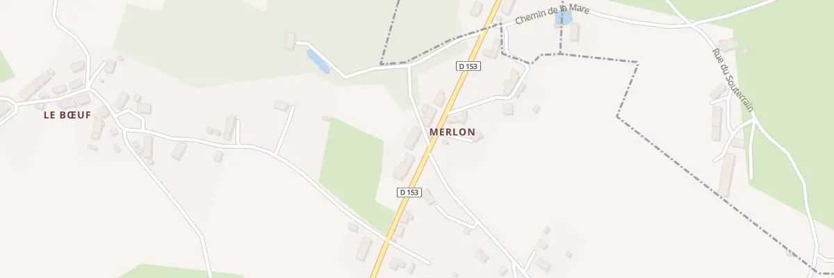 Plan du 30 Merlon à La Celle