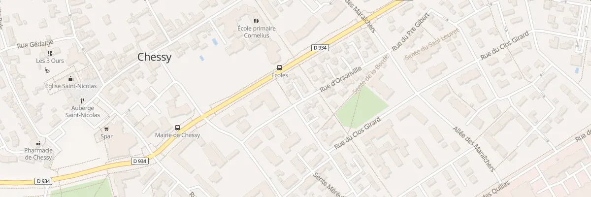 Plan du 5 Rue d’Orsonville à Chessy