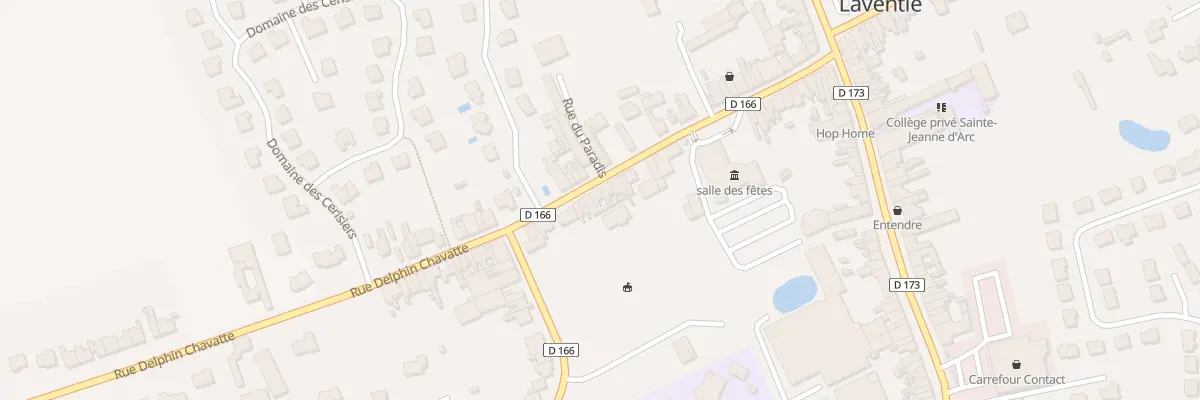 Plan du 43 Rue Delphin Chavatte à Laventie