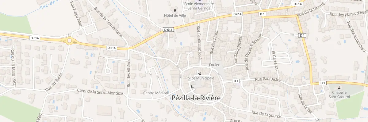 Plan de Imp du Doc Arnaud à Pézilla-la-Rivière