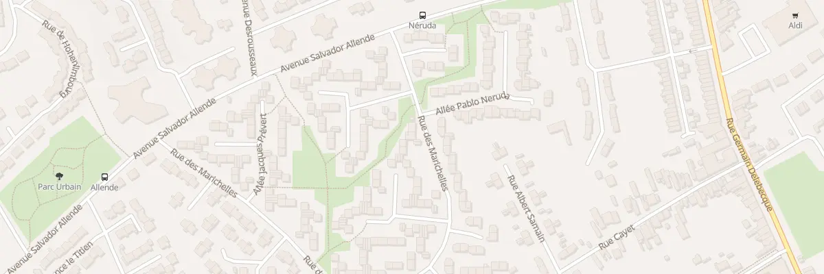 Plan du 85 Rue des Marichelles à Liévin