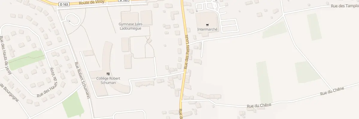 Plan du 293 Rue des Petits Louis à Amilly