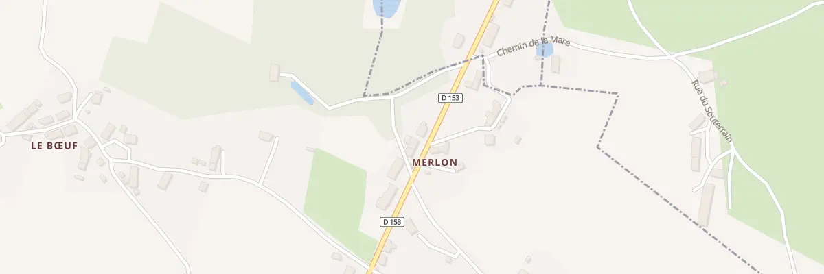 Plan du 26 Merlon à La Celle