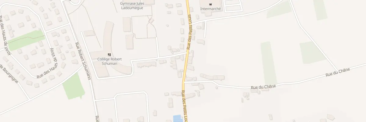 Plan du 245 Rue des Petits Louis à Amilly