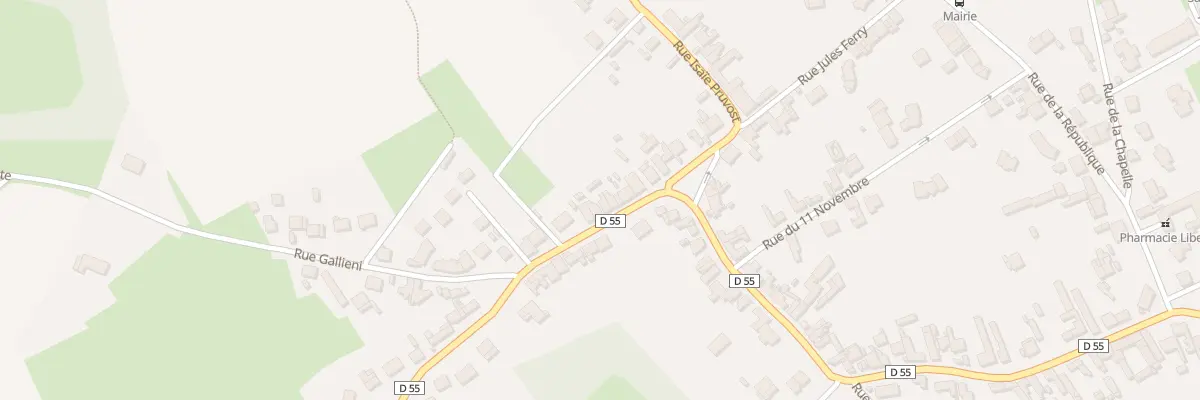 Plan du 14 Rue Casimir Beugnet à Givenchy-en-Gohelle