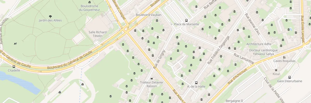 Plan du 16B Rue de Grigny à Arras