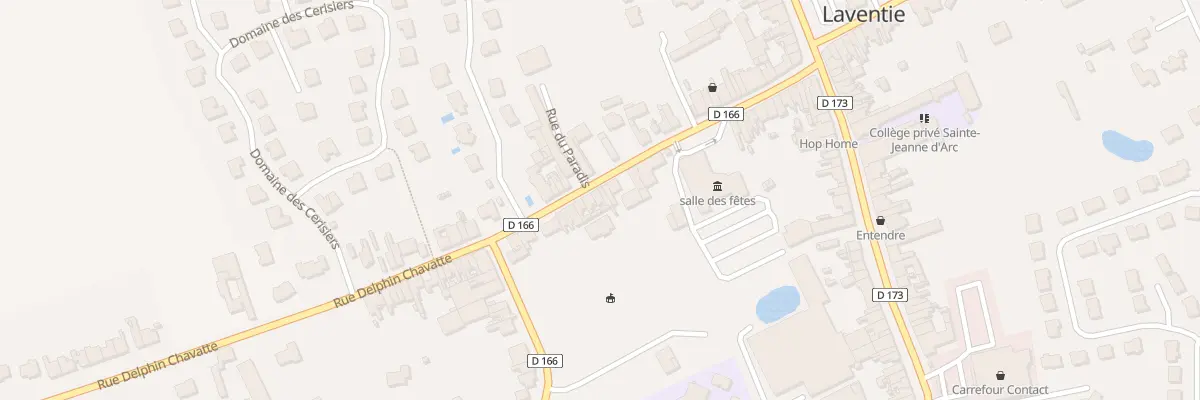 Plan du 37 Rue Delphin Chavatte à Laventie
