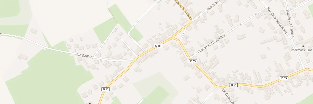 Plan du 3 Rue Casimir Beugnet à Givenchy-en-Gohelle
