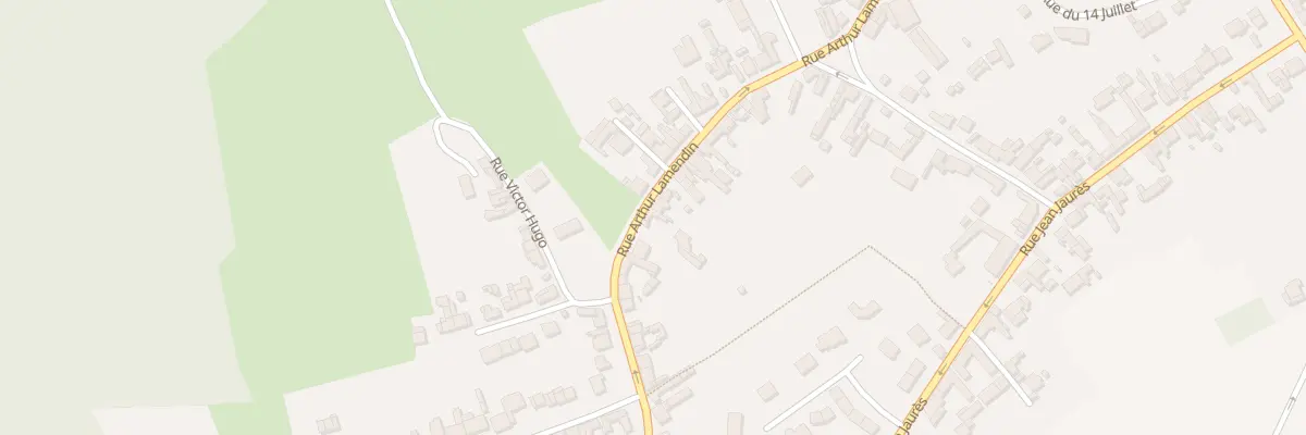Plan du 4 Rue Arthur Lamendin à Givenchy-en-Gohelle