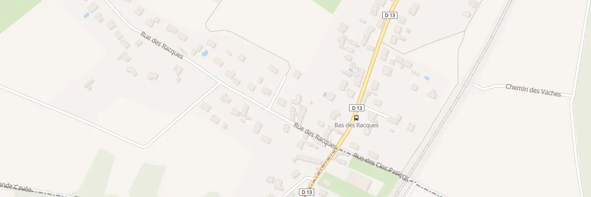 Plan du 88 Rue des Racques à Jaux