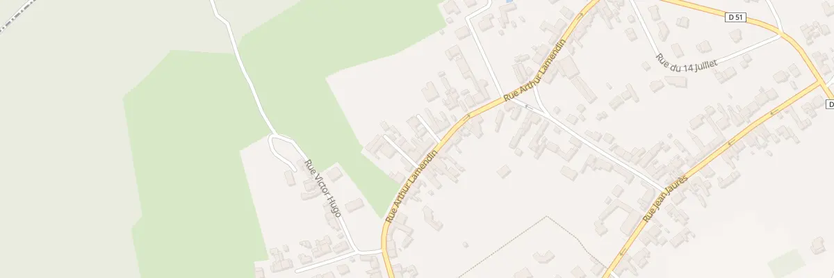 Plan du 11 Rue Arthur Lamendin à Givenchy-en-Gohelle