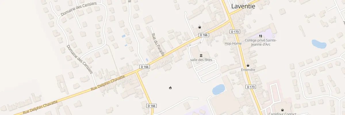 Plan du 31 Rue Delphin Chavatte à Laventie